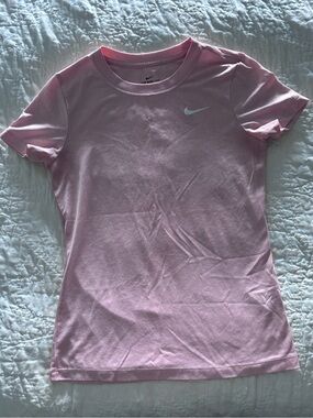 Nike Pink Short Sleeve Dri-FIT Crew Tee